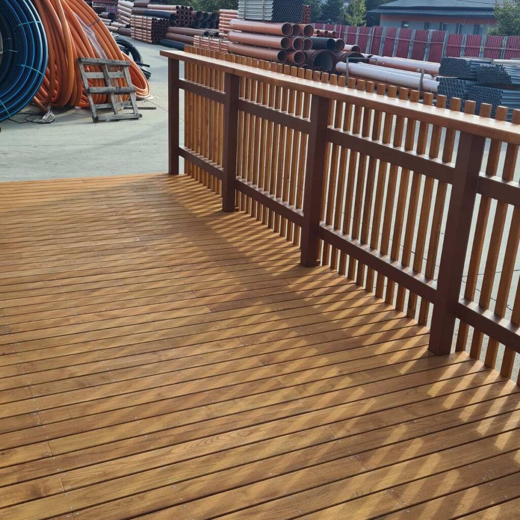 Zakázková výroba z akátového dřeva